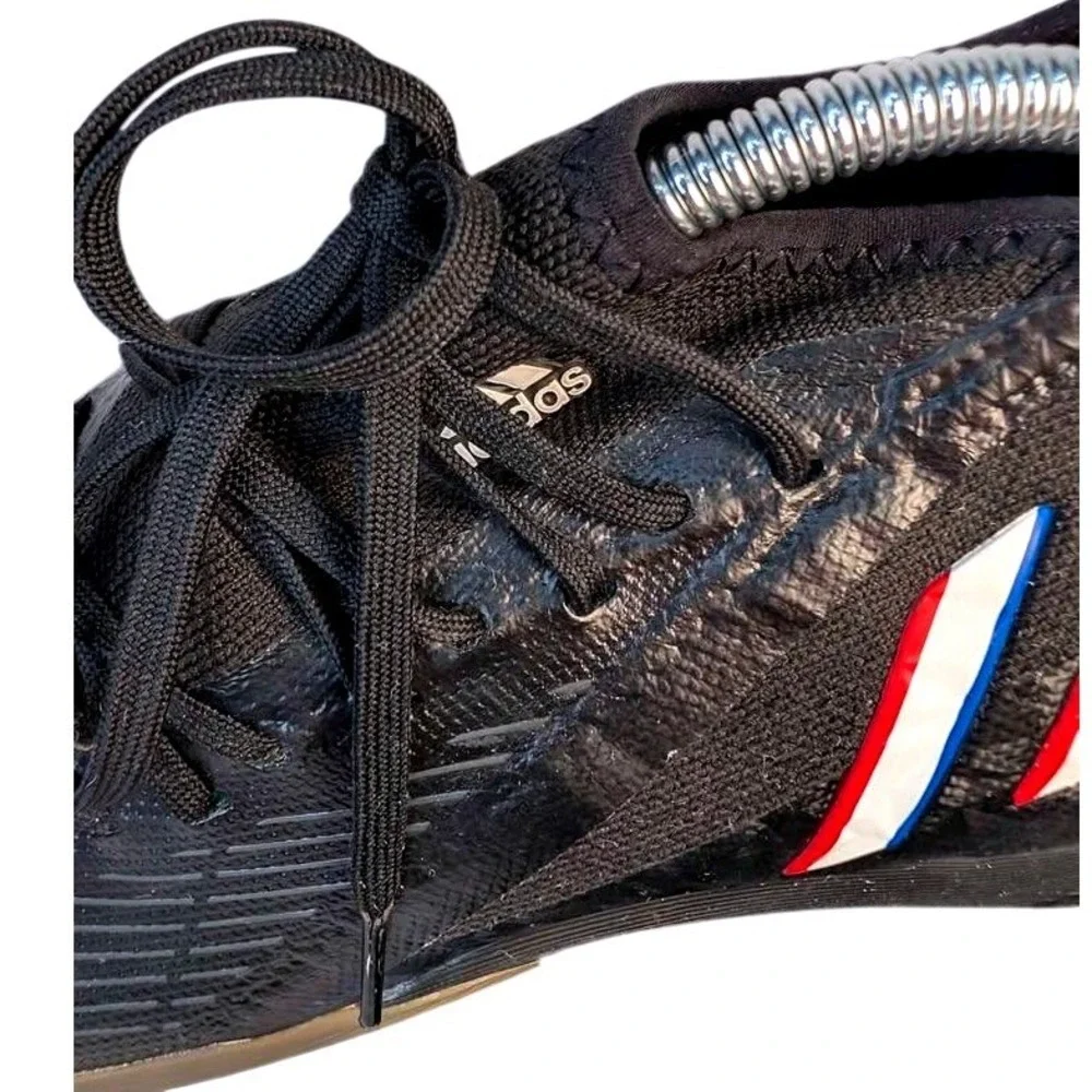 Adidas ~ Predator Edge.3 Indoor Soccer Shoes ~ Mens 10.5 Black~ GX0020 Zone Skin
